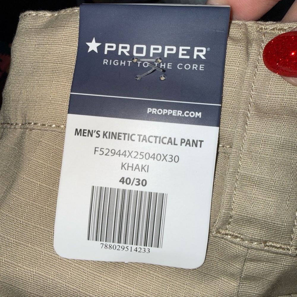 Propper Men's Kinetic Tactical Cargo Pants - Khaki